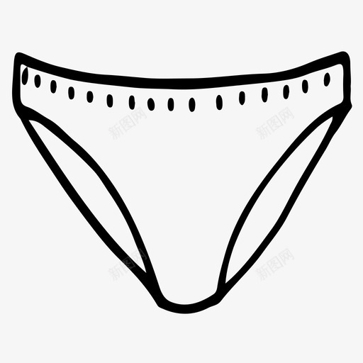 采购产品内裤美容内衣图标svg_新图网 https://ixintu.com 为妇女 内衣 妇女服装 妇女配件 美容 采购产品内裤