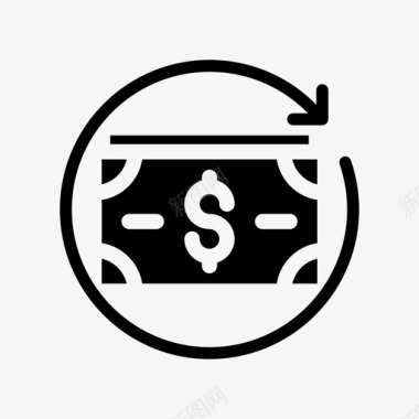美元商业外汇图标图标