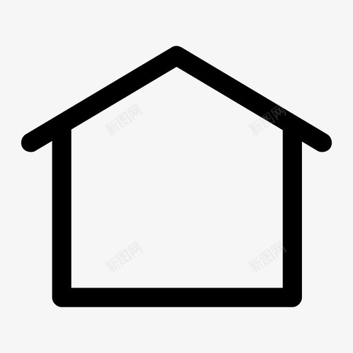 住宅建筑物住所图标svg_新图网 https://ixintu.com 主页 住宅 住所 建筑物 房子