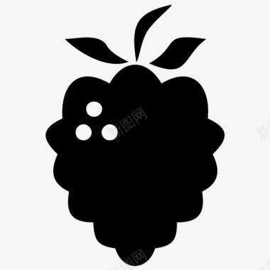 浆果食物水果图标图标