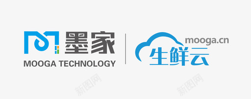 墨家生鲜云logosvg_新图网 https://ixintu.com 墨家生鲜云logo