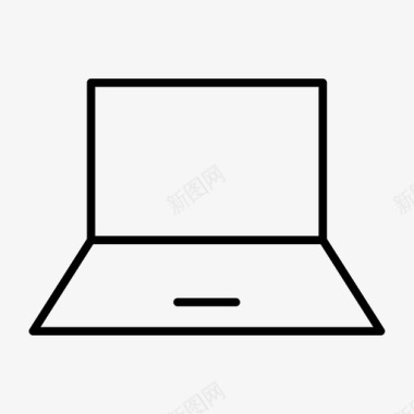 笔记本电脑充电macbook图标图标