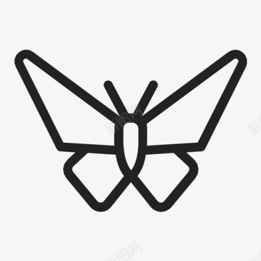 蝴蝶蛹昆虫图标图标
