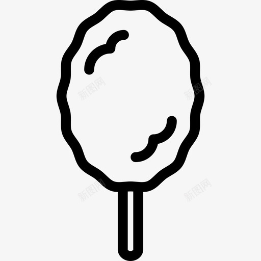 棉花糖食物图标svg_新图网 https://ixintu.com 棉花糖 食物