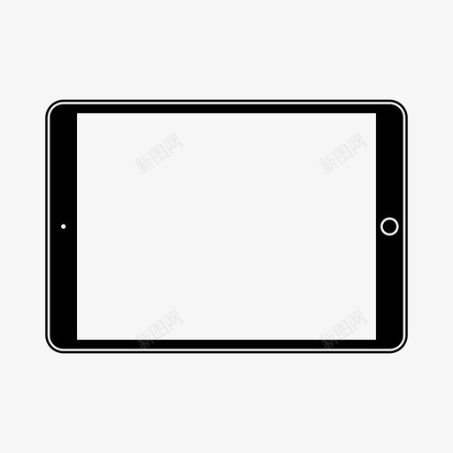 ipad设备景观图标svg_新图网 https://ixintu.com ipad 平板电脑 景观 移动 苹果ipad 触摸屏 设备