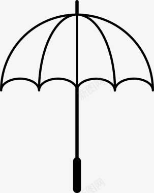 伞保护伞雨伞图标图标