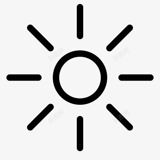 晴朗的天气明亮的日出的图标svg_新图网 https://ixintu.com 日出的 明亮的 晴朗的天气 混合的
