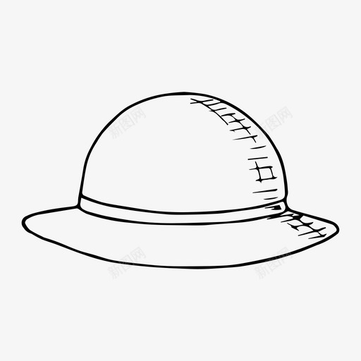 帽子衣服父亲节图标svg_新图网 https://ixintu.com 头饰 帽子 父亲节 衣服