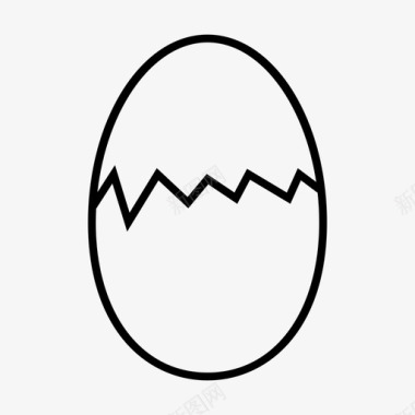 碎鸡蛋早餐胆固醇图标图标