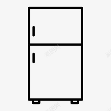 冰箱冷却器电子产品图标图标