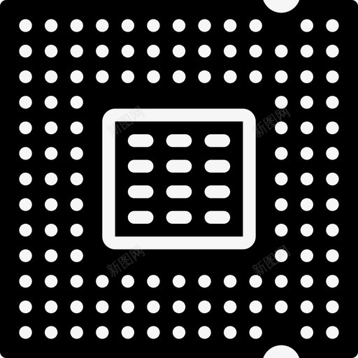 处理器组件计算机图标svg_新图网 https://ixintu.com pc pc组件 处理器 硬件 组件 计算机