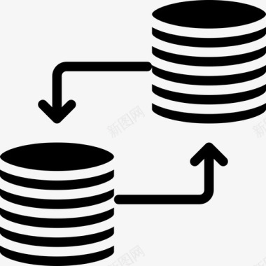 数据库复制灾难恢复图标图标
