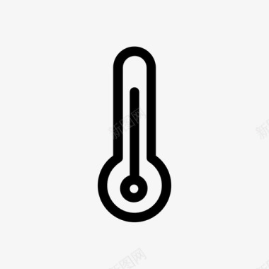 温度温度计用户界面图标图标