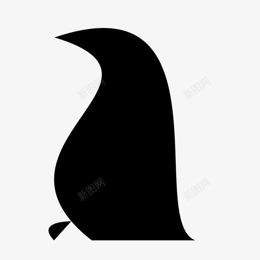企鹅动物南极洲图标svg_新图网 https://ixintu.com 企鹅 动物 北极 南极洲 鸟