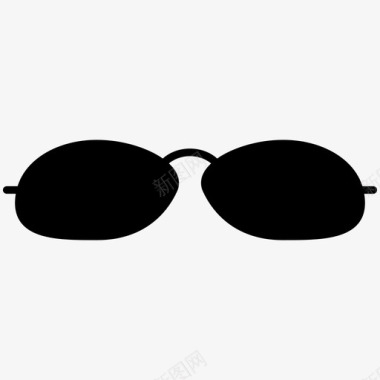 眼镜太阳镜视野图标图标