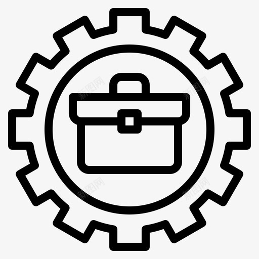 业务绩效管理组织图标svg_新图网 https://ixintu.com 业务智能 业务绩效 流程 管理 组织