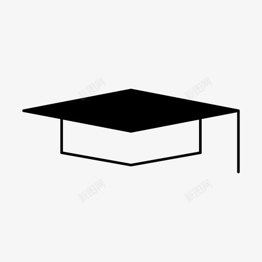 毕业教育抵押贷款图标svg_新图网 https://ixintu.com 抵押贷款 教育 毕业