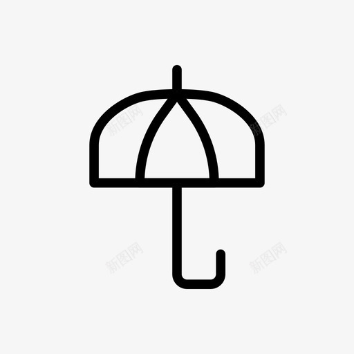 保护保险雨水图标svg_新图网 https://ixintu.com 保护 保险 安全 旅游线路图标 雨伞 雨水