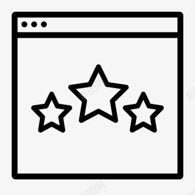 网站评论收藏排名图标图标