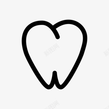 牙科磨牙牙齿图标图标