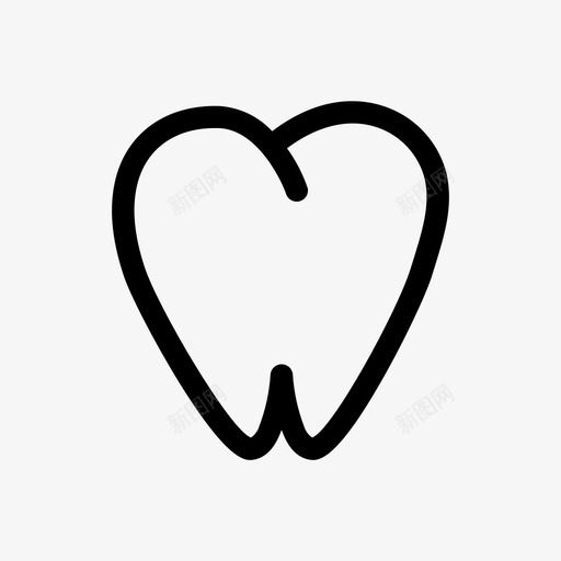 牙科磨牙牙齿图标svg_新图网 https://ixintu.com 医院 牙科 牙齿 磨牙