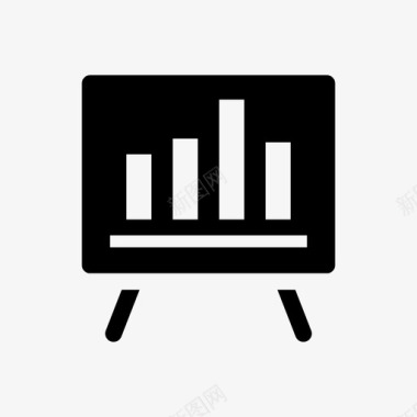 图表条形图演示文稿图标图标