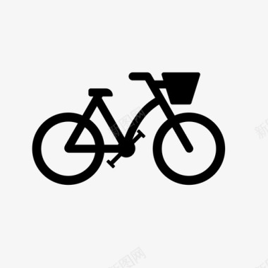 城市自行车自行车速度图标图标