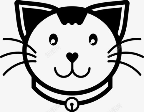 快乐猫猫表情爱图标图标