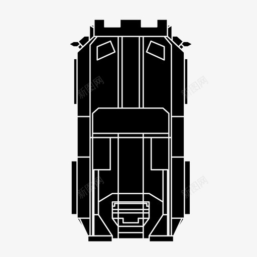战争车汽车战争游戏图标svg_新图网 https://ixintu.com 战争游戏 战争车 汽车战争 游戏 视频游戏 车辆