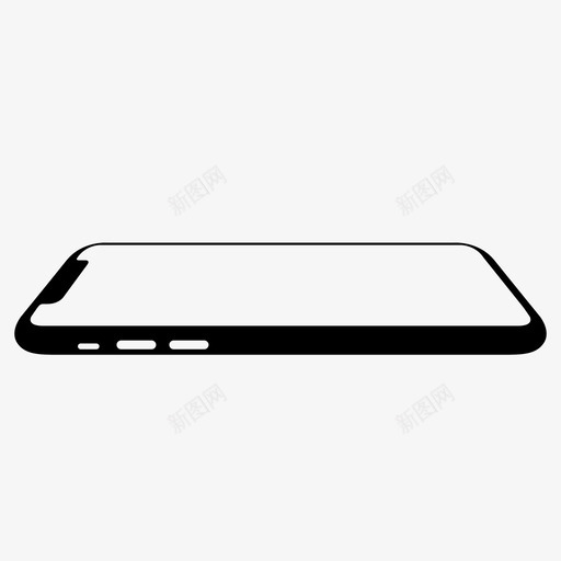 iphonex苹果小工具图标svg_新图网 https://ixintu.com iphonex 小工具 智能手机 苹果 苹果设备