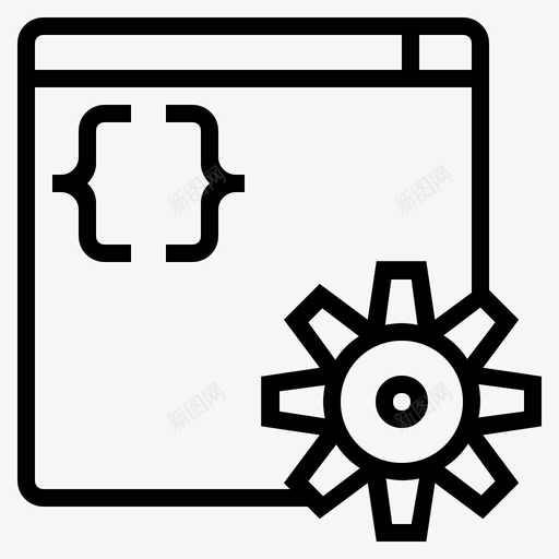 网络开发软件开发软件编程图标svg_新图网 https://ixintu.com 网络开发 软件开发 软件编程