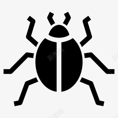 虫子动物昆虫图标图标