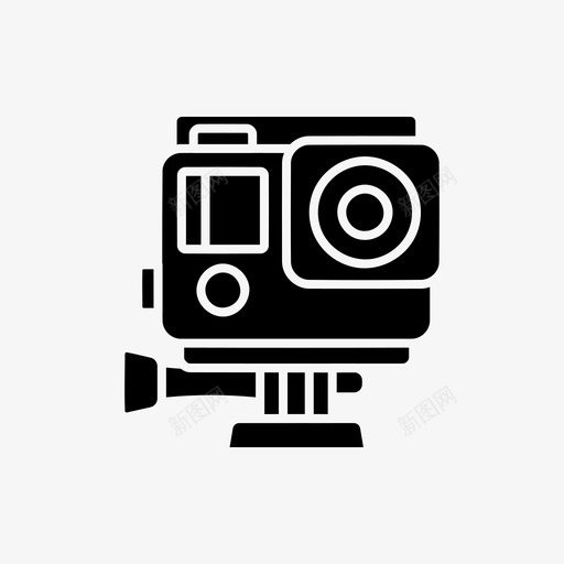 动作摄像机捕捉拍摄图标svg_新图网 https://ixintu.com 动作摄像机 拍摄 捕捉 摄像机类型