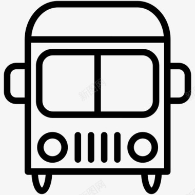 公车商务公司图标图标
