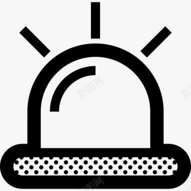 灯塔警报紧急情况图标图标