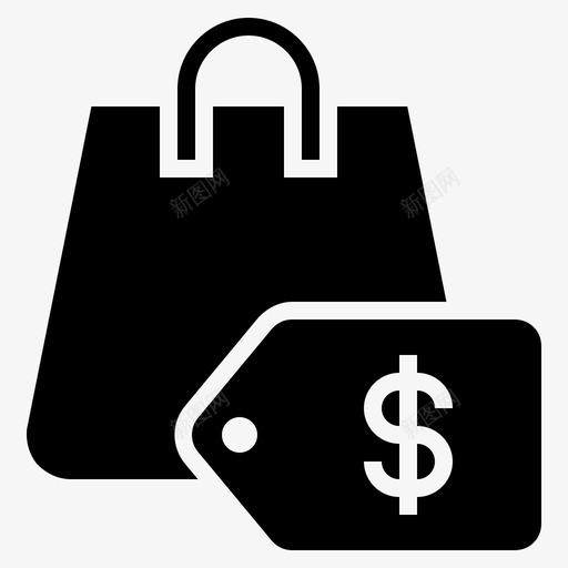 购物购买消费者图标svg_新图网 https://ixintu.com 消费者 购买 购物 购物袋