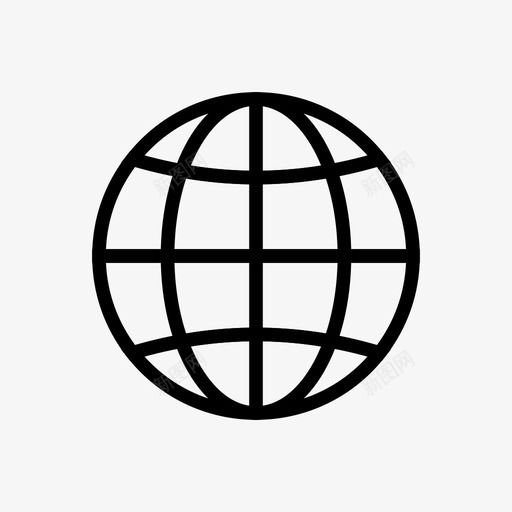 全局浏览器internet图标svg_新图网 https://ixintu.com internet 世界 全局 旅游线路图标 浏览器 联机