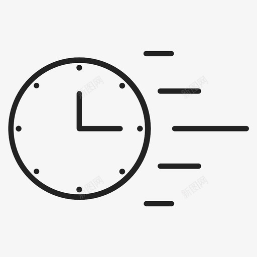 时间时钟时间过去了图标svg_新图网 https://ixintu.com 手表 挂钟 时钟 时间 时间过去了