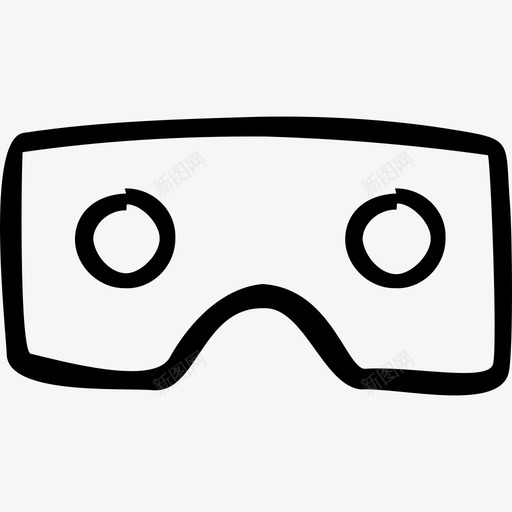 vr眼镜纸板现实图标svg_新图网 https://ixintu.com vr眼镜 现实 纸板 网络手绘 虚拟