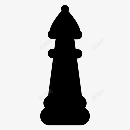 主教棋子骆驼将死图标svg_新图网 https://ixintu.com 主教棋子 将死 棋盘 游戏 策略 骆驼