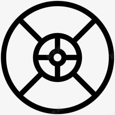 汽车车轮汽车轮胎轮辋图标图标