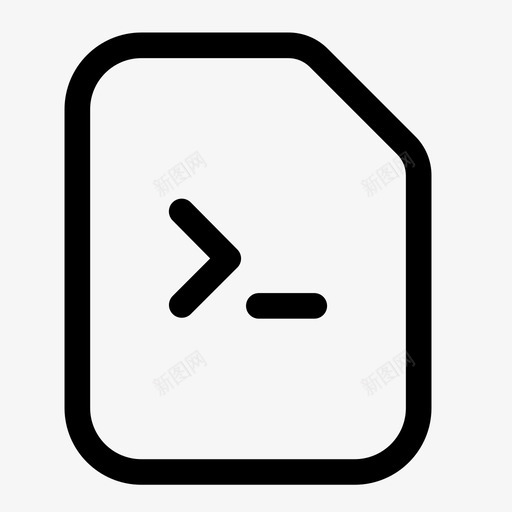 程序文件代码命令图标svg_新图网 https://ixintu.com 代码 命令 清晰的文件 源代码 程序文件