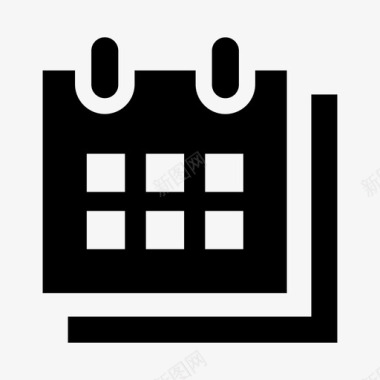 iconmonstr-calendar-8-icon图标