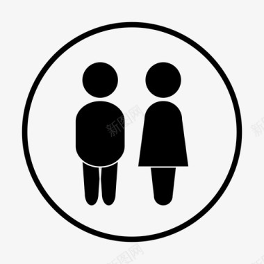夫妻性别伴侣图标图标