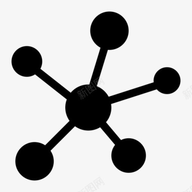 分子网络crispy图标图标
