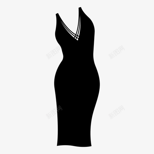 服装时尚穿着图标svg_新图网 https://ixintu.com 女装 时尚 服装 穿着