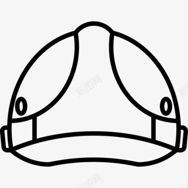 铁头盔保安工具和机械图标图标