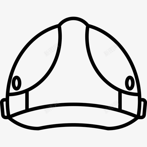 铁头盔保安工具和机械图标svg_新图网 https://ixintu.com 保安 工具和机械 铁头盔