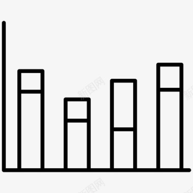条形图数据柱状图图标图标