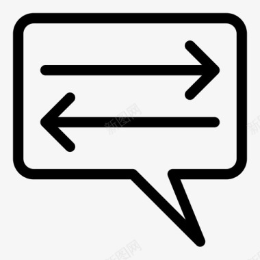 翻译箭头语言图标图标